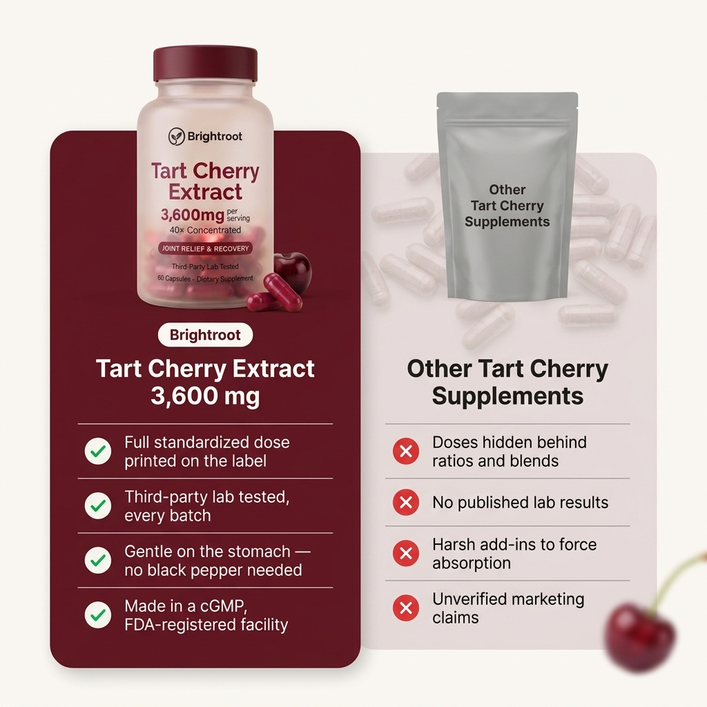 Brightroot Tart Cherry — Uric Acid Balance & Gout Support