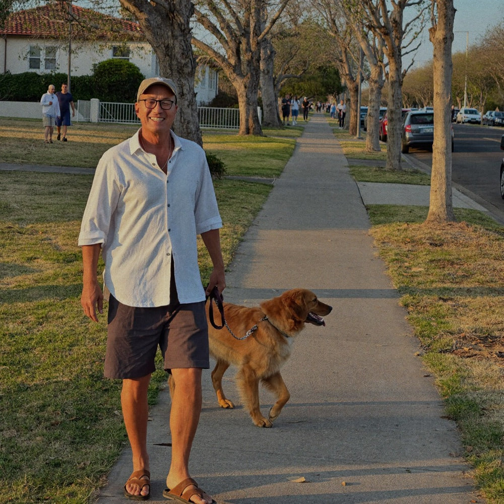 Helen S., back to morning walks