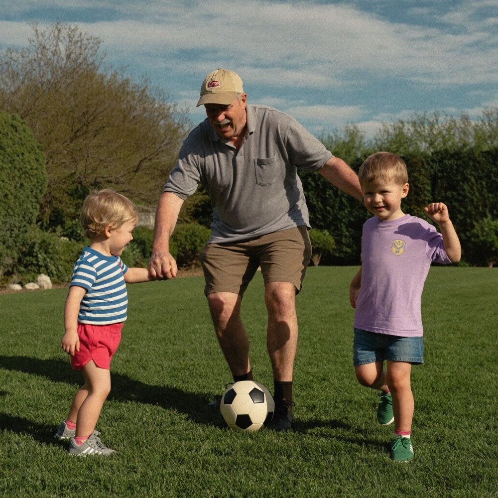 Tina B., playing with grandkids